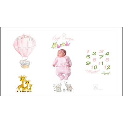 Funda de cumpleaños para bebé niña - 