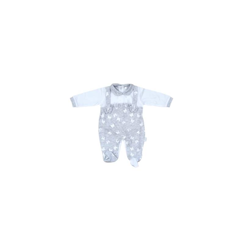Newborn cotton sleepsuit - 