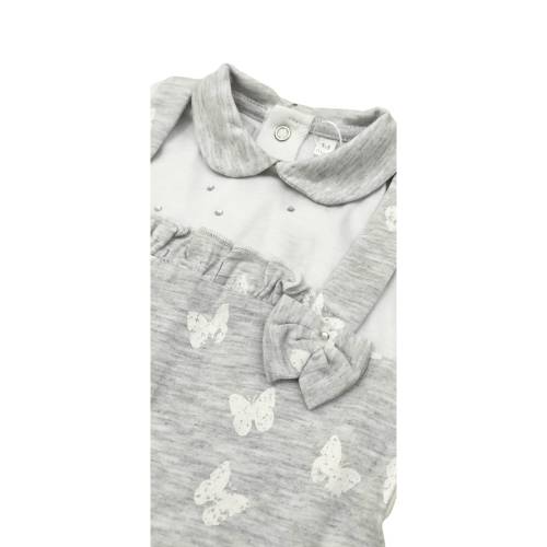 Newborn cotton sleepsuit -  2