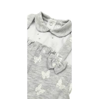 Newborn cotton sleepsuit - 