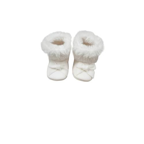 Soft cradle bootie for baby girl Barcellino - 