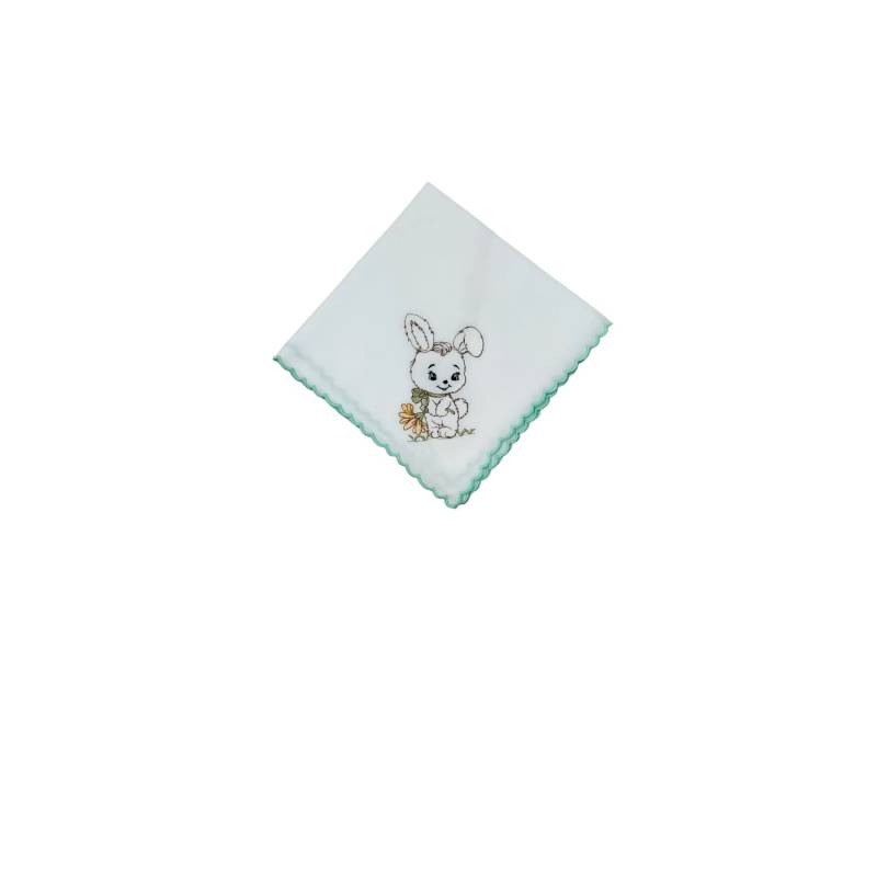 Unisex cotton muslin baby square - 