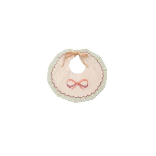 Elegantes neugeborenes Lätzchen mit Knoten - 