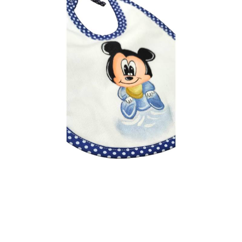Bavoir peint à la main Mickey Mouse - 