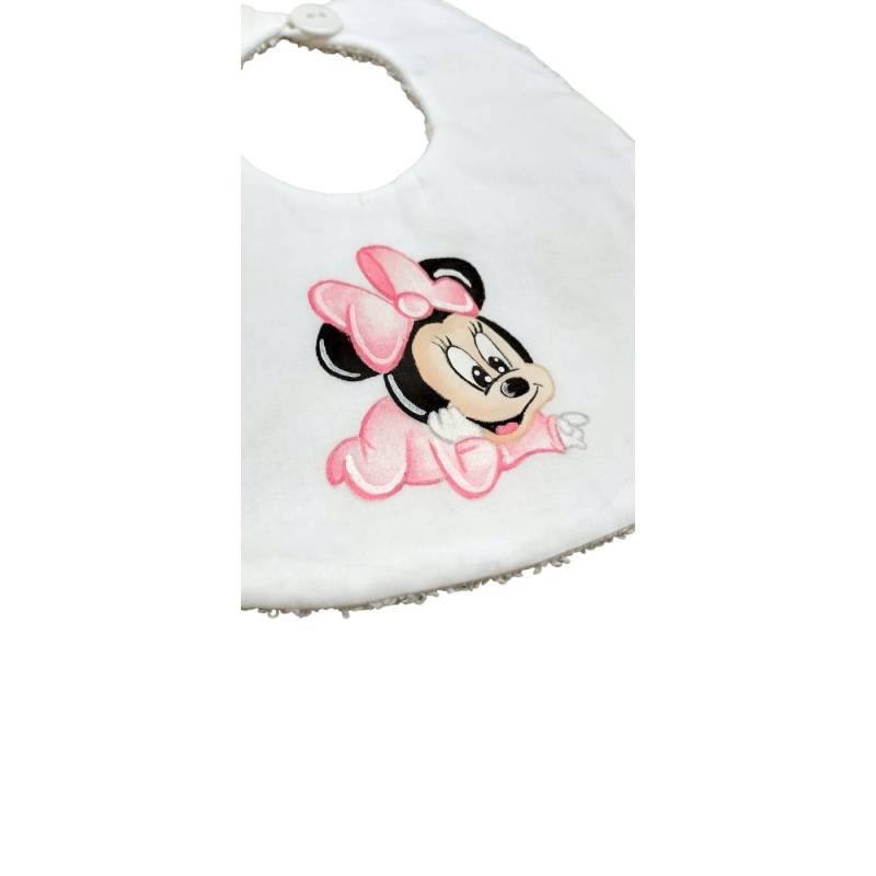 Minnie bib in paint - 