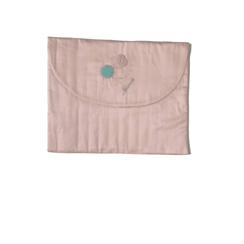 Baby changing bag Ninnaoh pink cotton - 