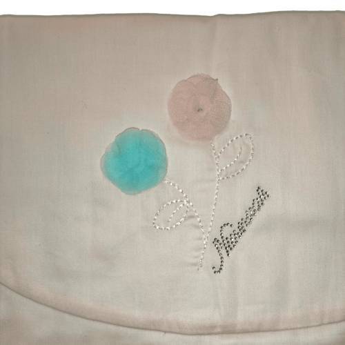 Wickeltasche Ninnaoh rosa Baumwolle -  2