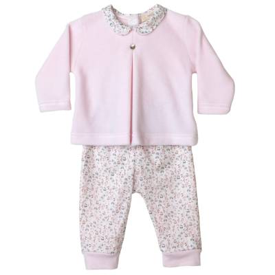 Babygi chenille clinical newborn baby cover size 1 month pink - 