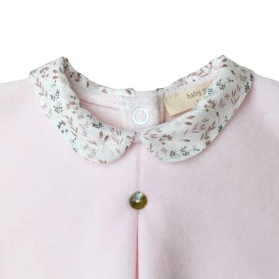 Babygi chenille clinical newborn baby cover size 1 month pink - 