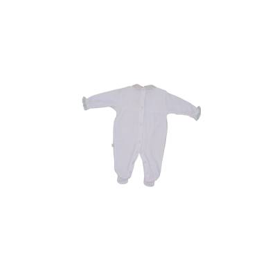 Elegante pijama para recién nacido en chenilla rosa Baby gi 1 mes - 