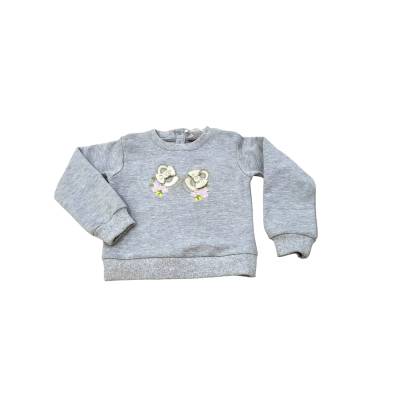 Mädchen-Outfit mit Sweatshirt und Glitzer-Tüll-Rock Kleidung 12/18/24 Monate - 