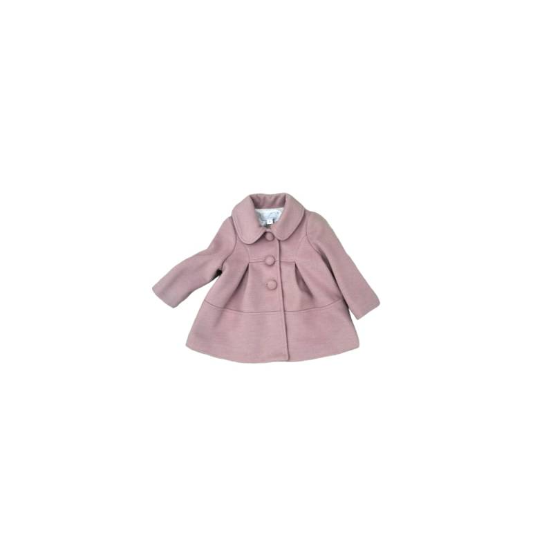 Elegant newborn baby coat coat size 6 months pink Minù - 