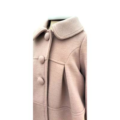 Elegante abrigo para recién nacido talla 6 meses rosa Minù - 