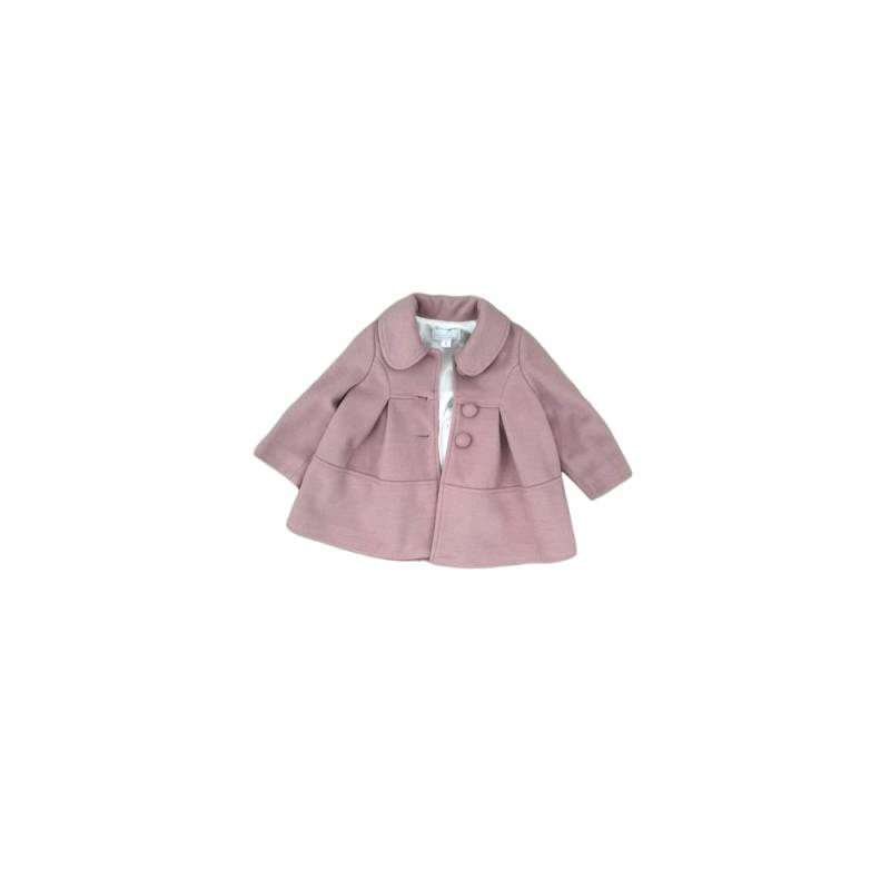 Cappottino capispalla neonata elegante misura 6 mesi rosa Minù - 