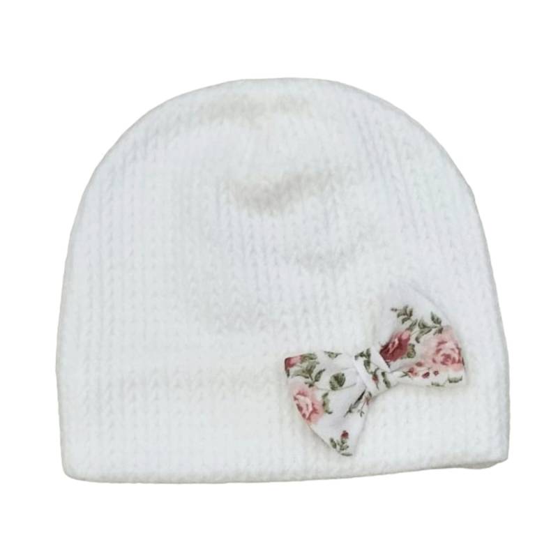 Teto&Ttta Neugeborenen-Outfit in Creme und rosa Chenille mit Klinik Größe 1 Monat - 