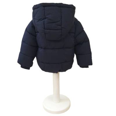 Giubbotto piumino invernale con cappucio blu bambino Fun&Fun 9/12 18/24 mesi - 