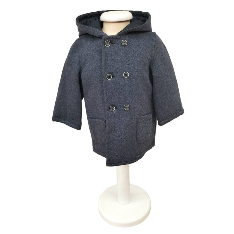 Manteau d'hiver Montgomery bébé Barcellino 9 mois bleu - 