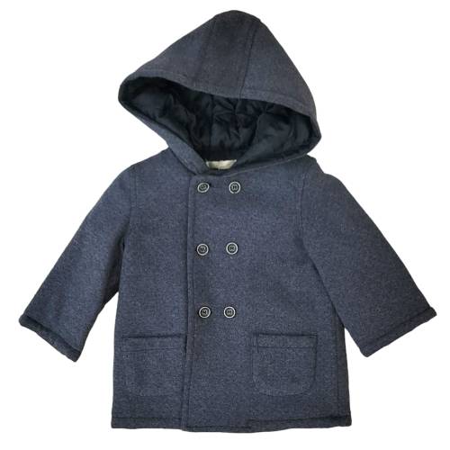Cappottino invernale  Montgomery bambino Barcellino 9 mesi blu -  2