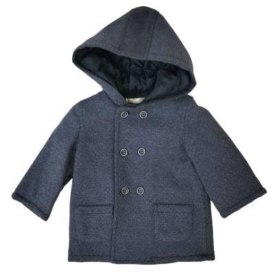 Cappottino invernale  Montgomery bambino Barcellino 9 mesi blu - 