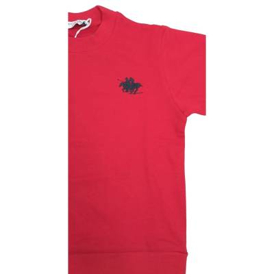 Felpa bambino rossa Poloclub London 3/4/5/6/7 anni - 