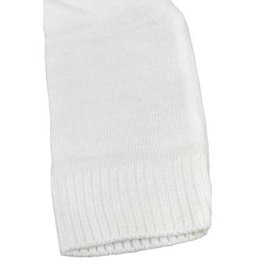 Giacchetta cardigan bambina color bianco latte misura 1 e 6 anni - 