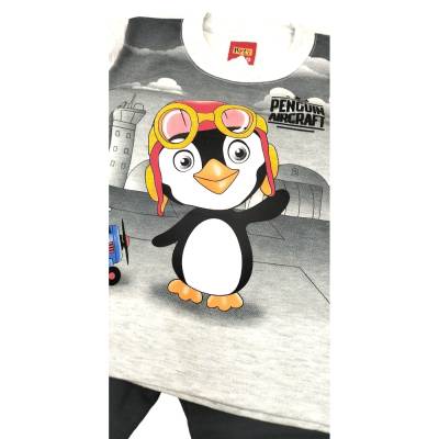 Tuta abbigliamento caldo cotone bambino 2 anni pantaloni e felpa - 