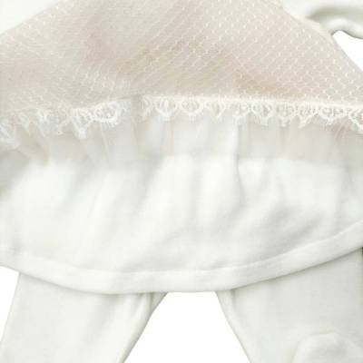 Capa clínica de chenille para bebé recém-nascido Minù tamanho elegante 1 mês - 