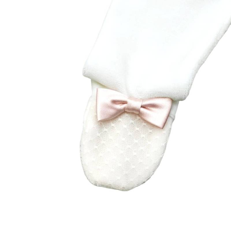 Cobertor clínico de chenilla para recién nacido Minù elegante talla 1 mes - 