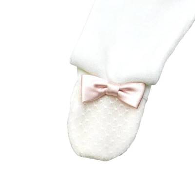 Clinical newborn baby chenille cover Minù elegant size 1 month - 