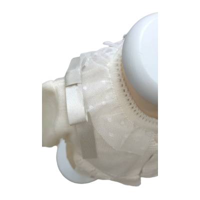 Giacca cardigan coprispalle scaldacuore in misto lana elegante neonata 3 e 6 mesi - 