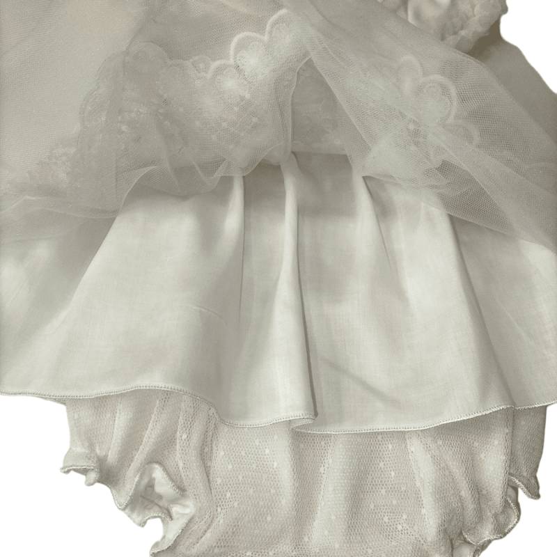 Robe de chambre élégante pour nouveau-né avec bandeau 3 mois Minù - 