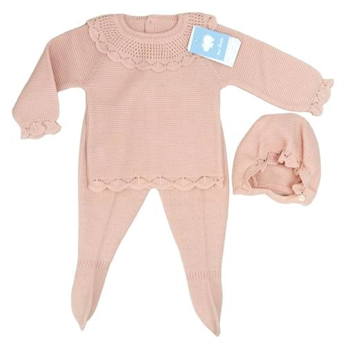 Housse pour nouveau-né avec bonnet en laine taille 3 mois -  2