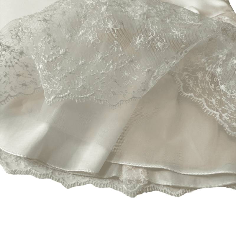 Pagliaccietto elegante neonata 1 mese Minù - 