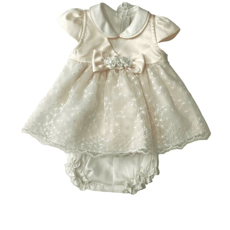 Pagliaccetti Neonata - Pagliaccietto elegante neonata 1 mese Minù - Vendita Abbigliamento Neonato