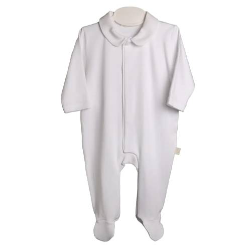Tutina nascita in cotone bianca unisex Baby gi collezione Angel 1 mese -  2