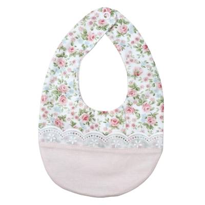 Coordinato nascita neonata Teto&tatta rosa e fantasia fiori cotone - 