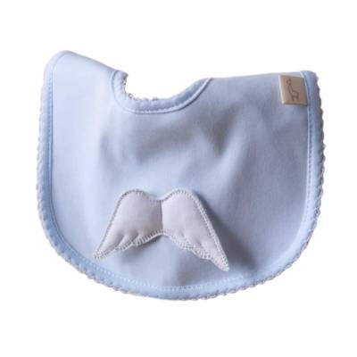 Bavetta celeste Angel collezione di Baby gi - 