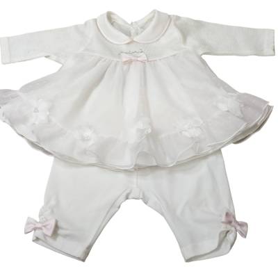 Coordinato Minù neonata in cotone - 