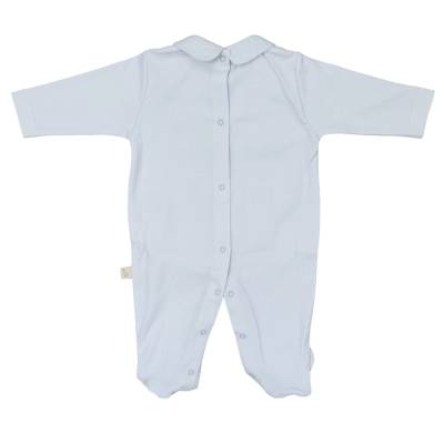 Tutina neonato Baby gi in cotone celeste - 