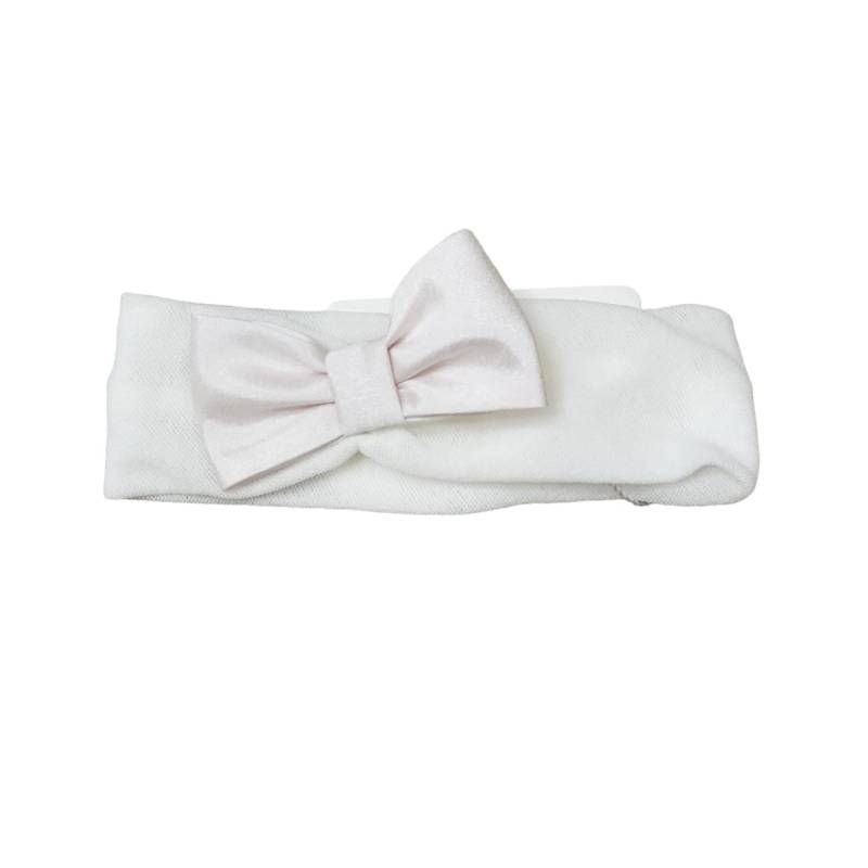 Cotton matching Minù in milk white and pink - 