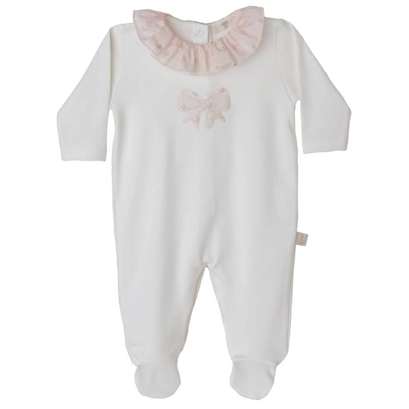 Baby gi pijama bebé crema algodón erosionado talla 1 mes -