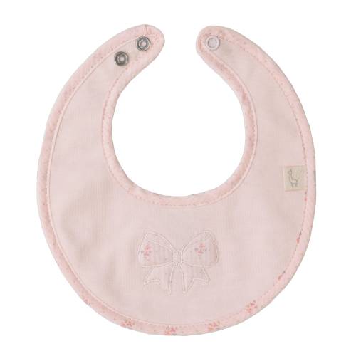 Bavetta neonata Baby gi rosa pesco - 