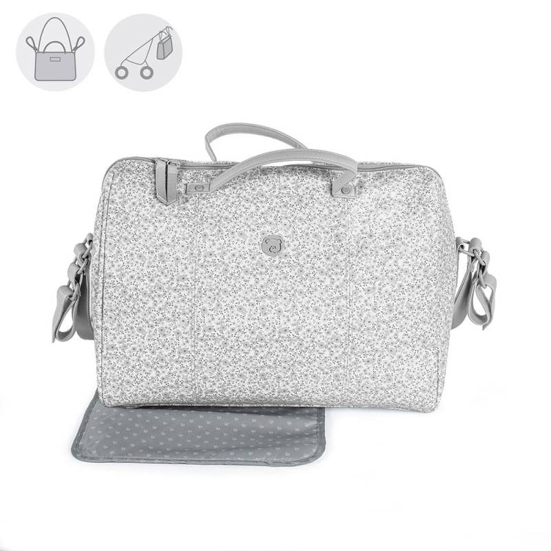 Saco de maternidade Linha de flores mellow by Pasito a Pasito unisexo - 