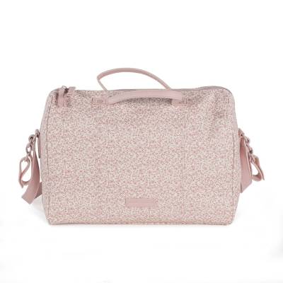 Borsa maternità linea Flower mellow rosa di Pasito a Pasito - 