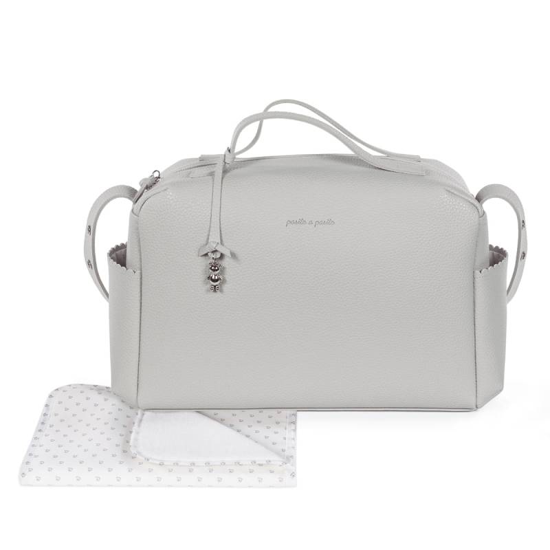 Borsa maternità Pasito a Pasito linea Icon color grigio chiaro - 