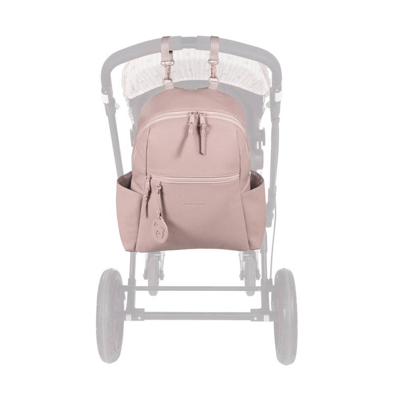 Zaino maternità Pasito a Pasito in simil.pelle rosa linea Yummi - 