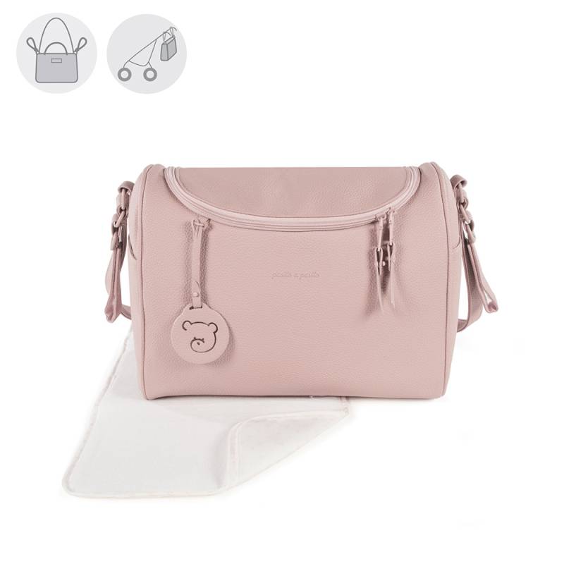 Sac de maternité rose Pasito a Pasito ligne Yummi - 