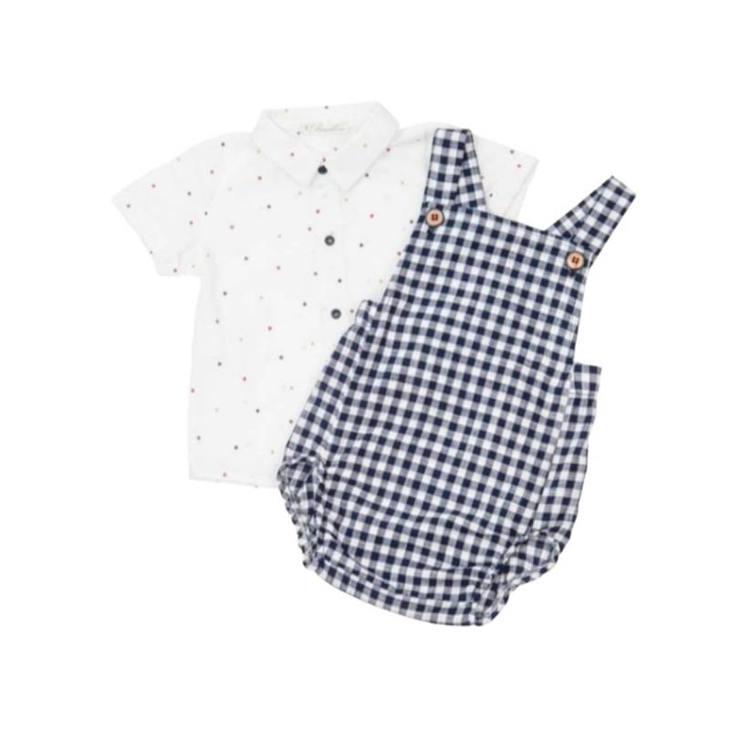 Pagliaccietto neonato in cotone 12 mesi Barcellino - 