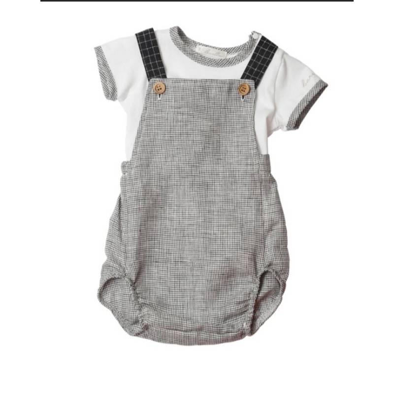 Pagliaccetti Neonato - Pagliaccietto neonato 12 mesi Barcellino - Vendita Abbigliamento Neonato