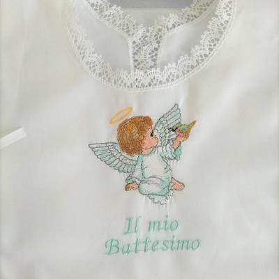 Blusa de batismo - 